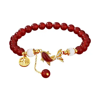Qing Yi Agate Jade Bracelets Women's