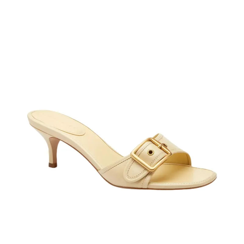 COACH Margot Slide Slippers Women's Gold-2