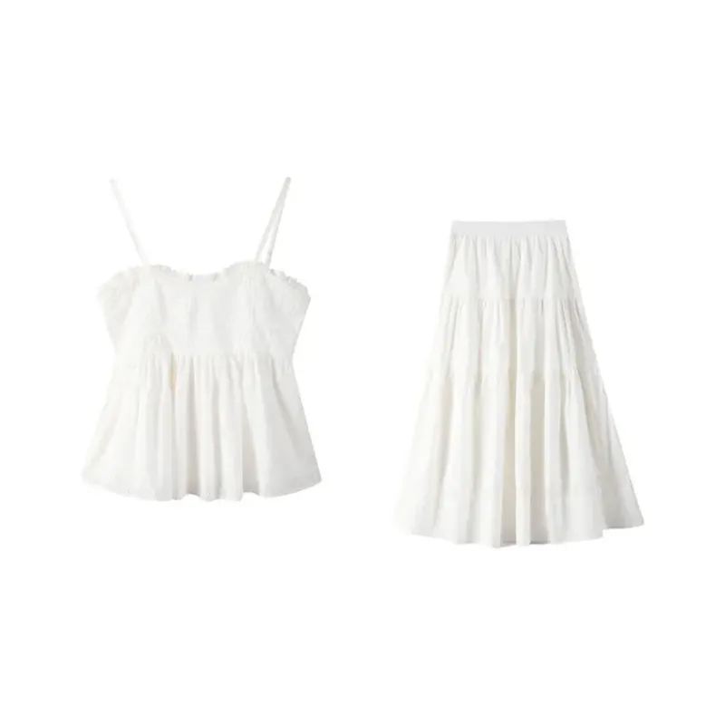 ETSE Two Piece Skirt Sets Women's-0