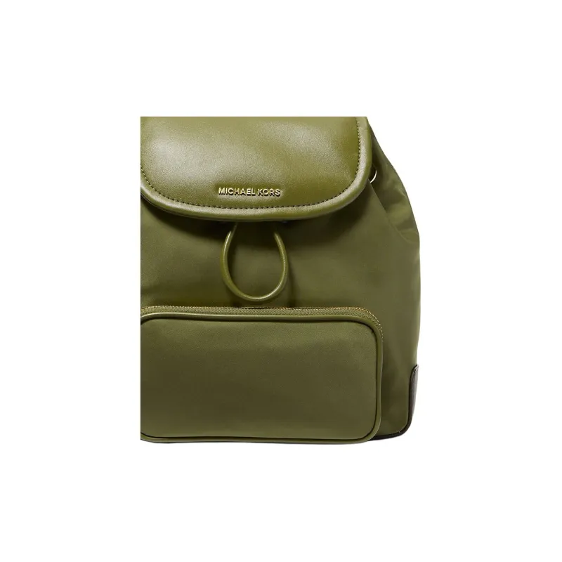 MICHAEL KORS Nylon Backpack Trumpets Women's Smoky Olive-4