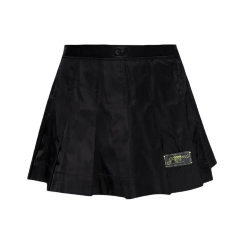 GANNI Pleated Skirt-0