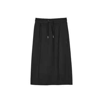 Skechers Yazhuan Series Casual Short Skirts Women's Carbon Black