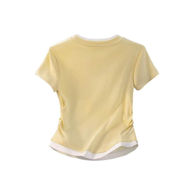 Cypress House T Shirt Women's Light Yellow-1