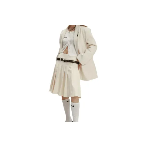 Metamorphosis Casual Long Skirts Women's White