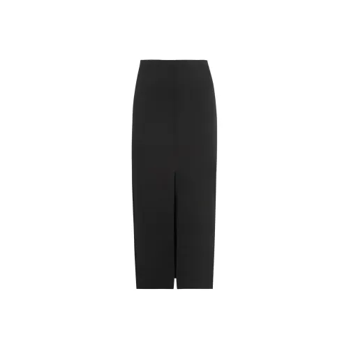 ISABEL MARANT Marine Serre Cady Front Slit Midi Skirt