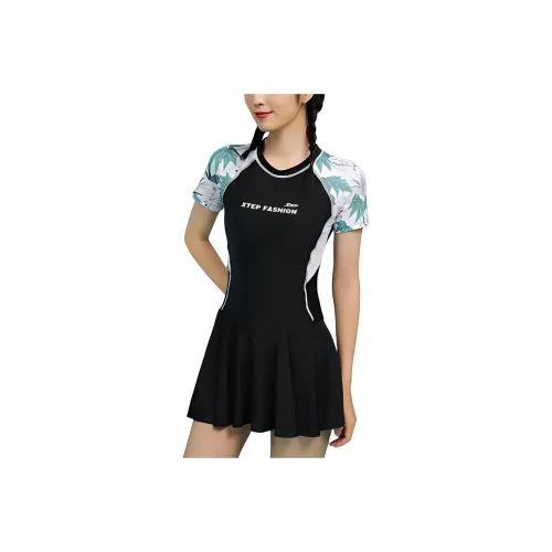 XTEP One Piece Swimsuits Women's Black