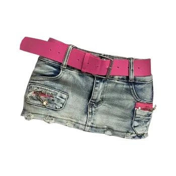 Concubine Zhu Denim Shorts Women's Blue