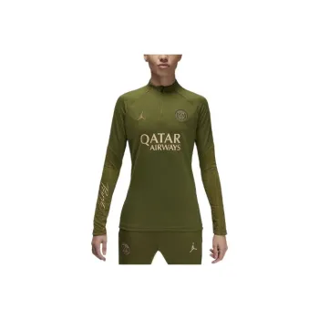 Jordan Paris Saint-Germain Strike Fourth Soccer Jerseys Women's Olive Green