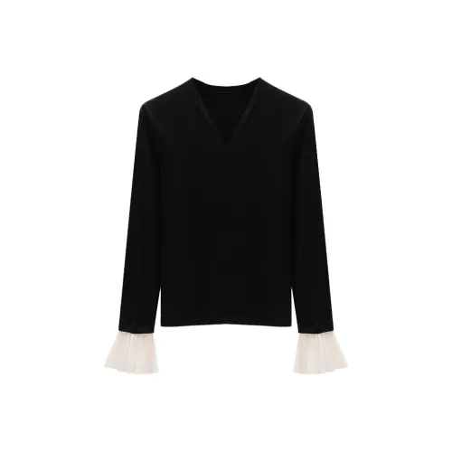 Fa Ao Na Flared Sleeve T Shirt Women's