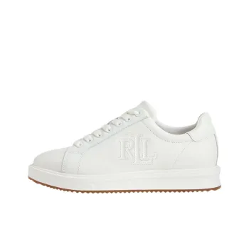LAUREN RALPH LAUREN Ainsley Low Top Skateboard Shoes Women's White