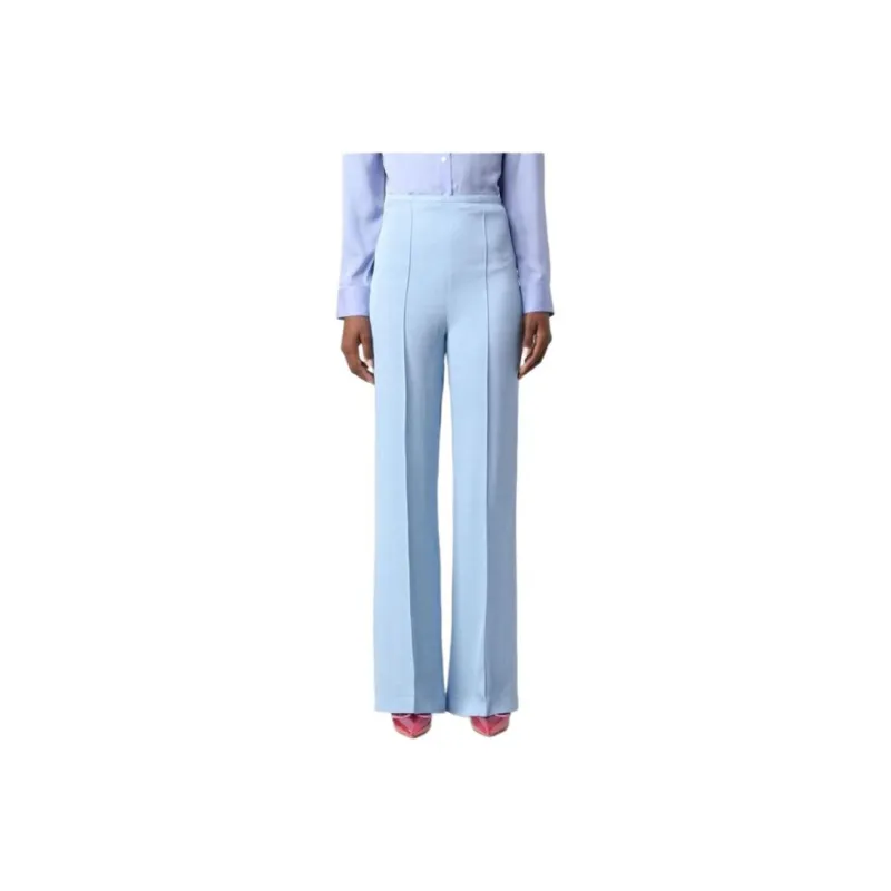 Rohe Pressed crease Wide leg Trousers-0