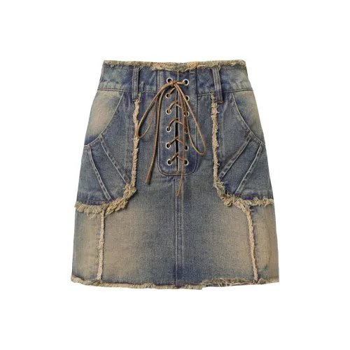 CHICPARK Denim Short Skirts Women's