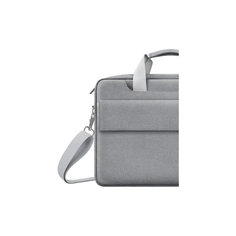 BUBM Polyester Laptop Bag Unisex Gray/Black-4