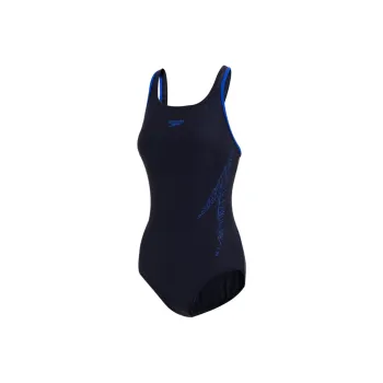 Speedo One piece Swimsuit Women's Black Blue