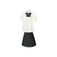 Pointed Collar Long-Sleeved+Wild 39cm+Bow Tie