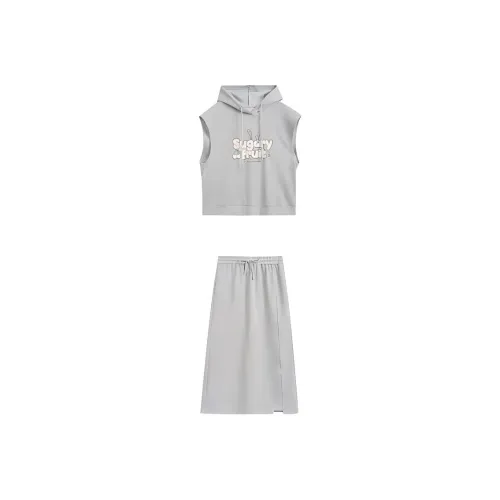 ZIHAN Two Piece Skirt Sets Women's