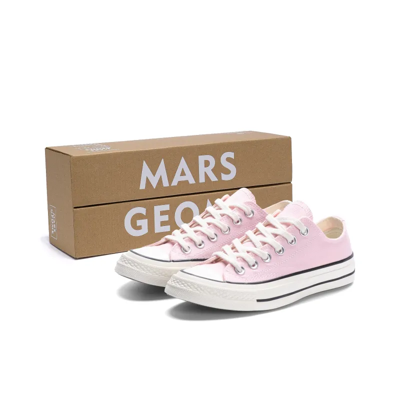 MARS*GEOME Anti Slip Wear Resistant Breathable Lightweight Low Top Canvas Shoes Women's Cherry Blossom Pink-51