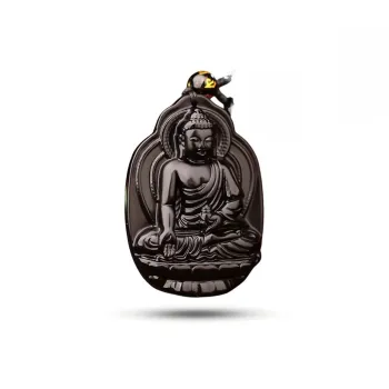 Sima Is Ethereal Obsidian Pendants Unisex