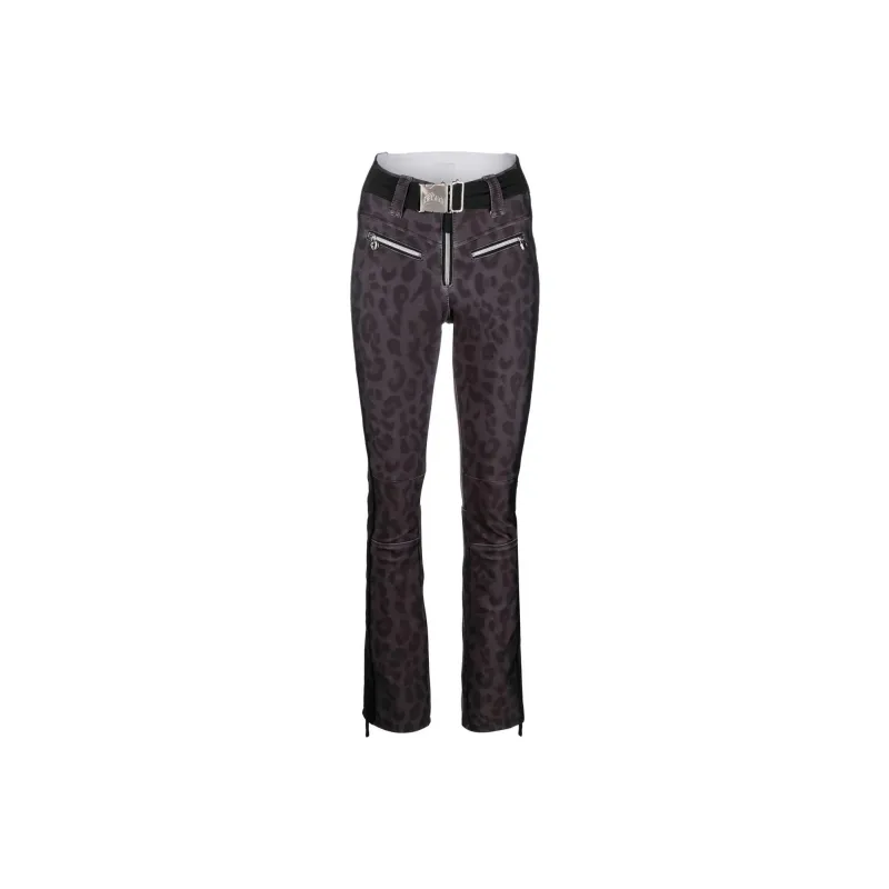 JETSET Ski Pants Women's Leopard Print & Black-0
