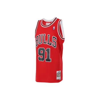 Mitchell Ness Chicago Bulls Road 1997 98 Dennis Rodman Swingman Jersey