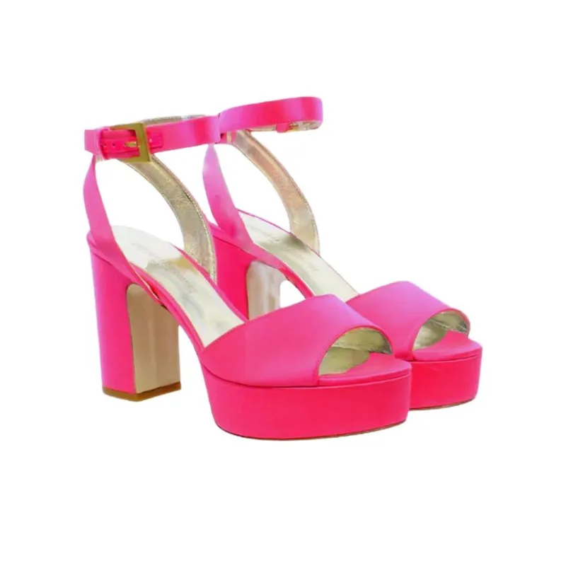 INES DE LA FRESSANGE One Strap Sandals 6.5cm Women's Pink-2