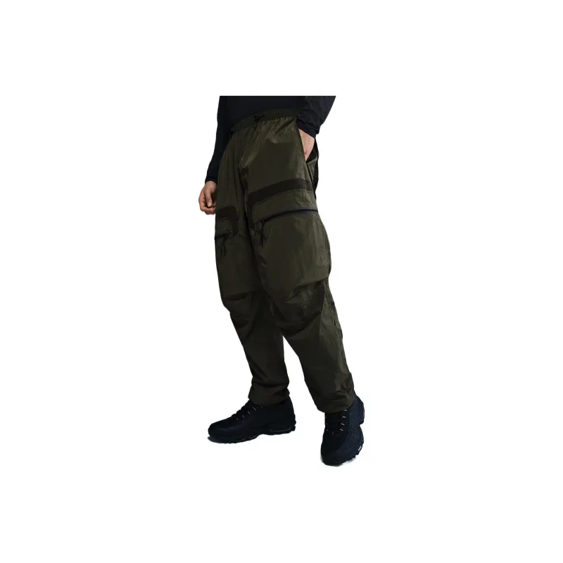Nike Casual Pants Men Army Green-1