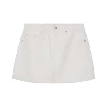 Rest&Recreation DENIM MINI SKIRT Denim Short Skirts Women's WHITE/White
