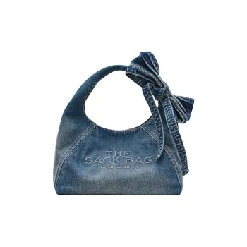 MARC JACOBS The Bow Denim Sack Bag