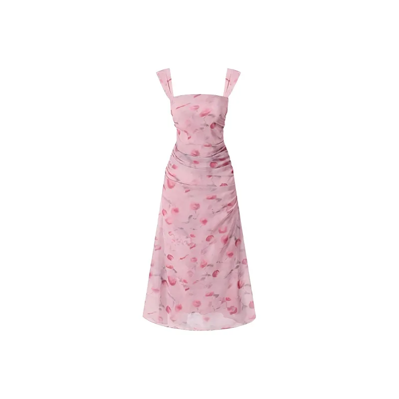 PAZZO Slip Dresses Women's Pink Mist Rose-0