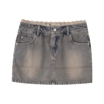 FPMZ Denim Short Skirts Women's
