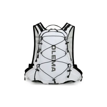 CORE BIRD Polyester Backpack Unisex White/Black