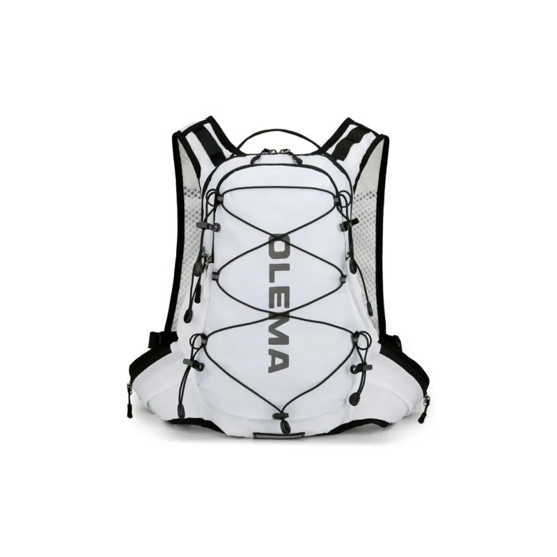 CORE BIRD Polyester Backpack Unisex White/Black-0