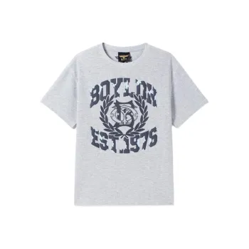 Boy London T Shirts Unisex Gray