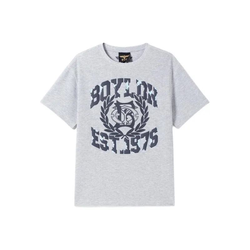 Boy London T Shirts Unisex Gray-0
