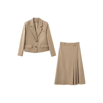 DonnaZilan Two Piece Skirt Sets Women's