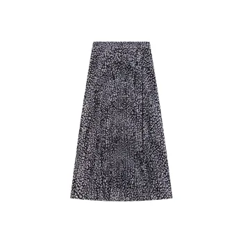 MICHAEL KORS MMK SS24 Casual Long Skirt Women's Black