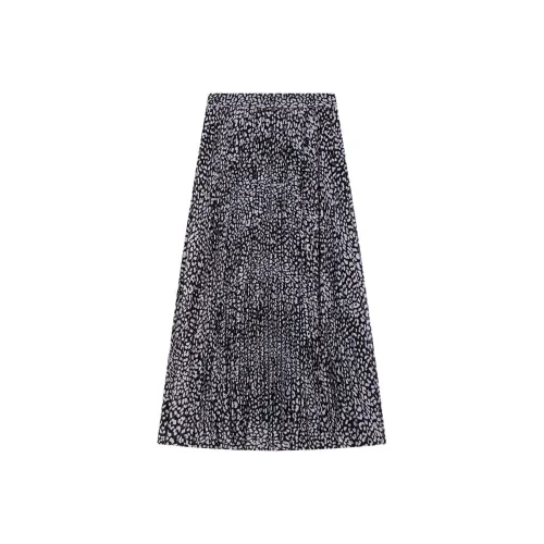 MICHAEL KORS MMK SS24 Casual Long Skirt Women's Black