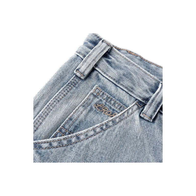 SIMWOOD Jeans Men Washed Light Blue-3