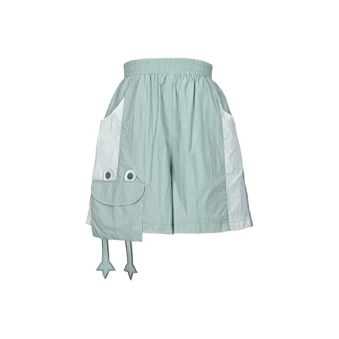 SNBL Denim Shorts Women's Green-0