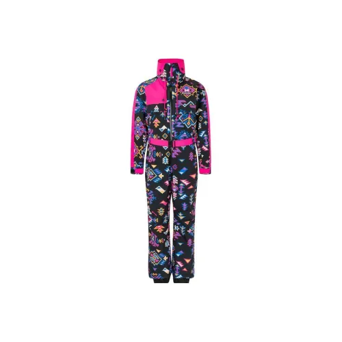 Columbia One Piece Ski Suits Women's Rose Red