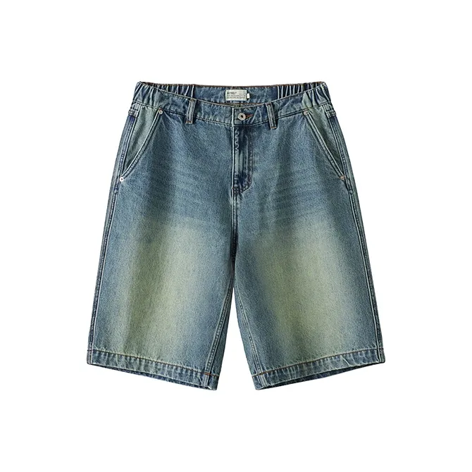 BUTTBILL Denim Shorts Unisex-0