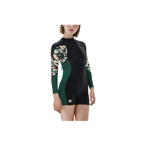 TOSWIM One-piece Swimsuit Women's Moonlit Jungle