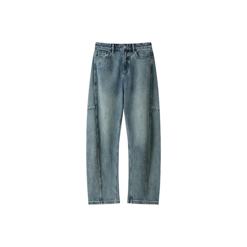 FOMOCE Jeans Unisex Blue-4
