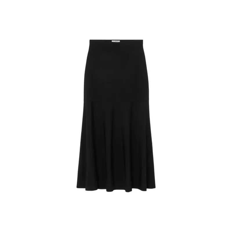 COS Casual Long Skirts Women's Black-0