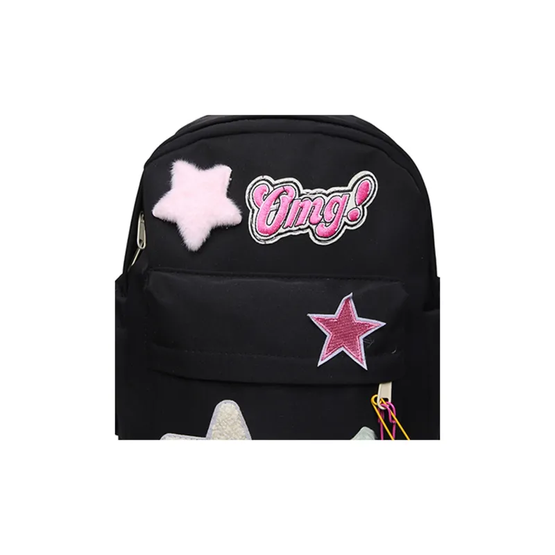 CARTELO Nylon Backpack Regular Women's Multicolor-1