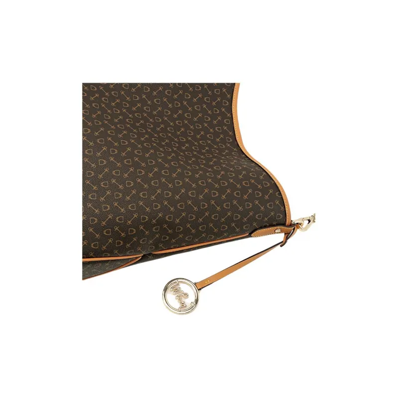 Why Cow Leather Tote Bag, Shopping Bag, Handbag, Shoulder Bag Tubas Women's Coffee-7