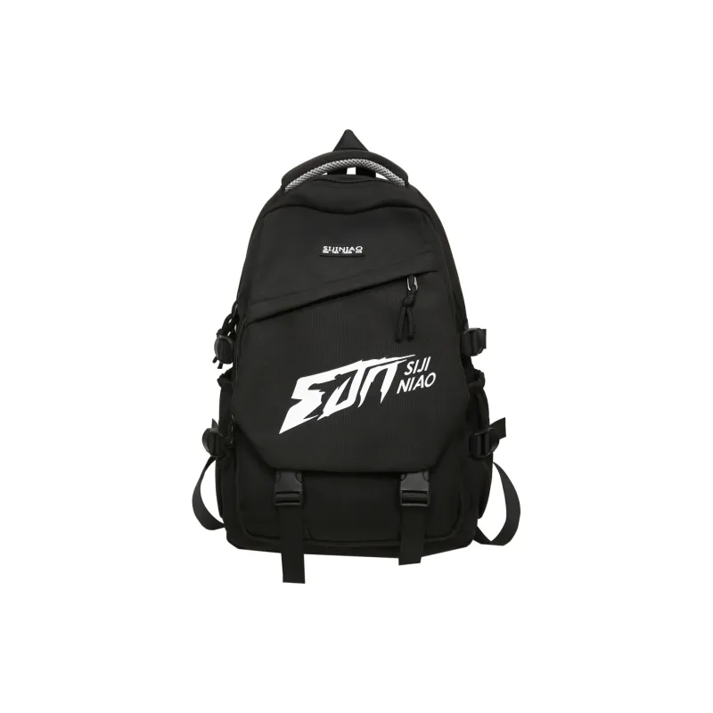 Single Warehouse Nylon Backpack Unisex White/Gray/Black/Burgundy/Khaki-11