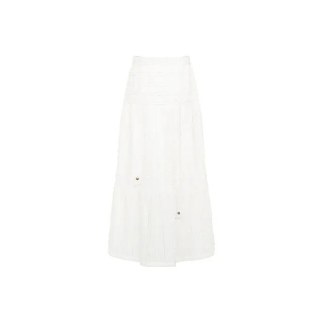 MEIYANG Casual Long Skirts Women's-0