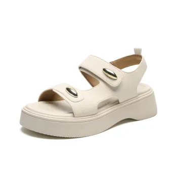 DAPHNE Beach Sandals Women's Ecru/Apricot