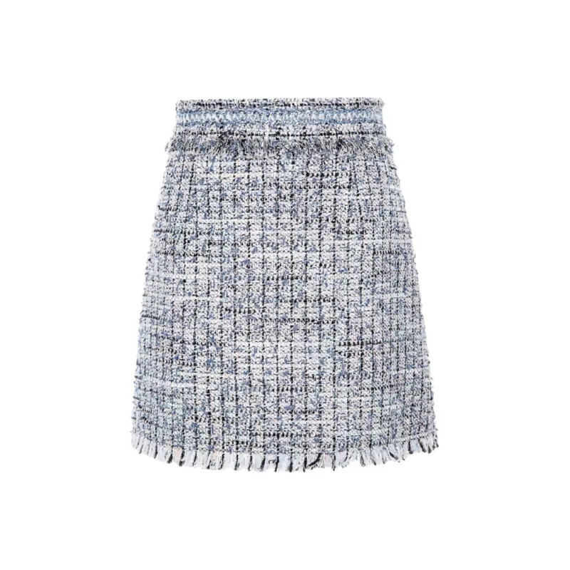 MASFER.SU Casual Short Skirts Women's Silver-0